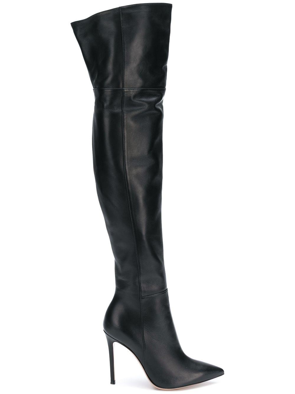 Bea Cuissard leather thigh-high boots