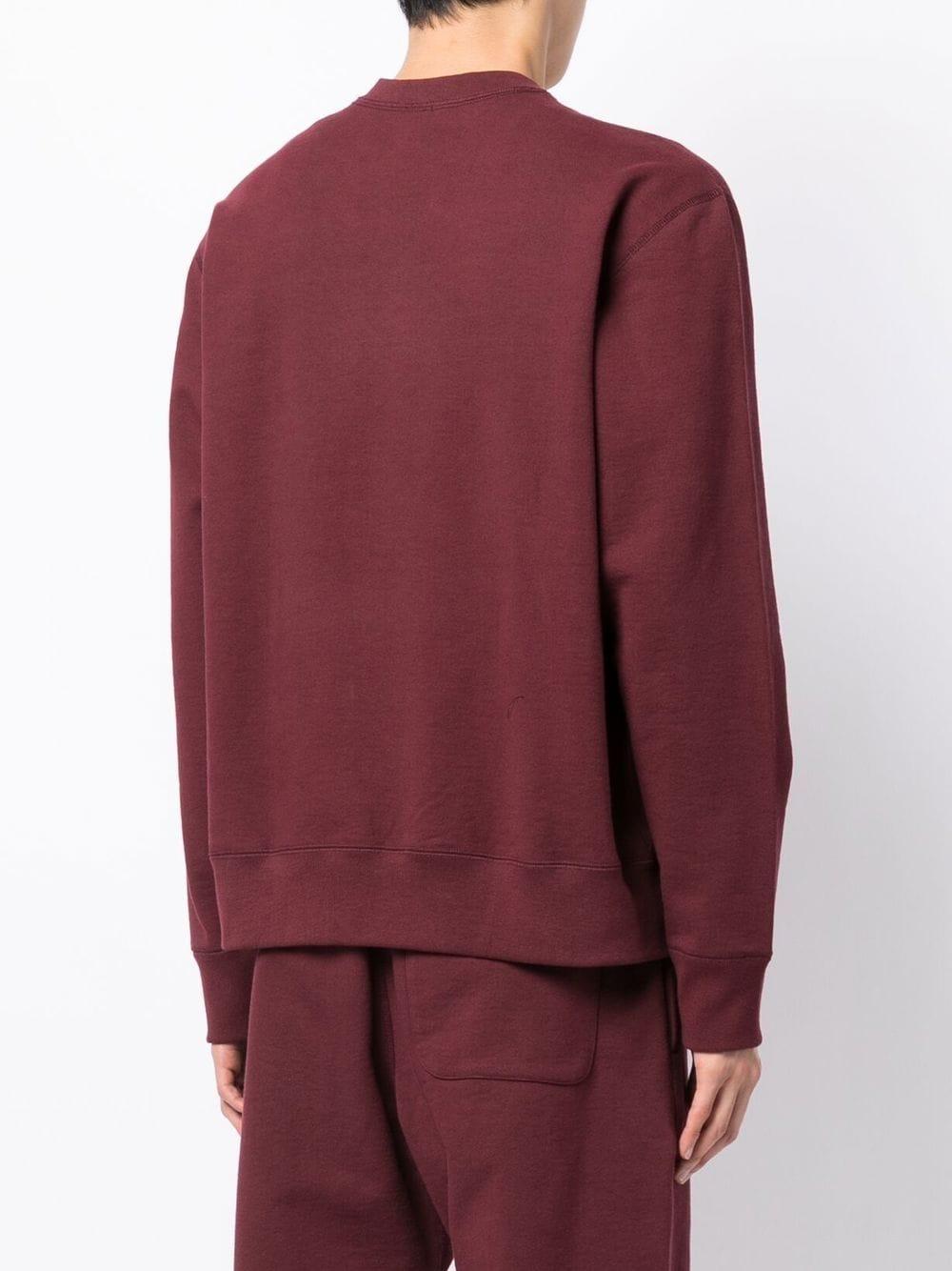 crew neck pullover sweatshirt