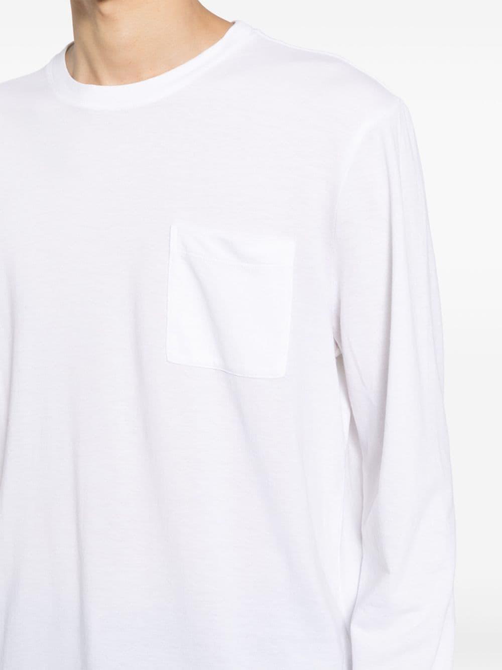 French Terry crew-neck T-shirt