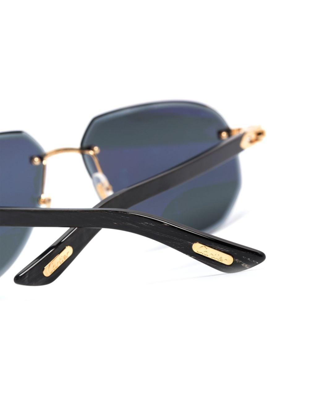 C Decor pilot-frame sunglasses