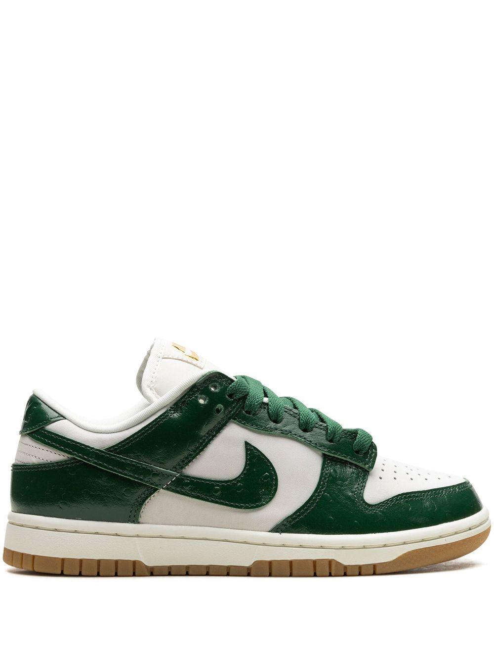 Dunk Low LX "Gorge Green Ostrich" sneakers