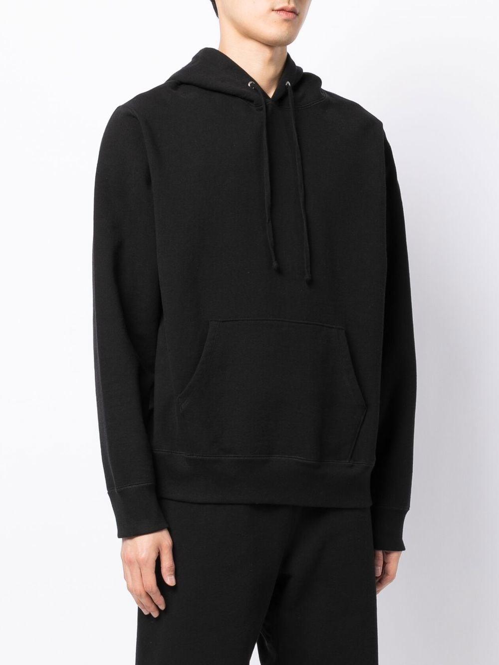 logo-print cotton hoodie 