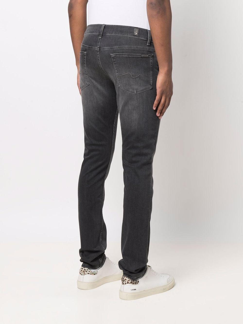 low-rise slim-fit jeans