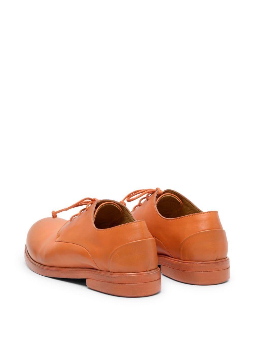 Zucca Media leather Derby shoes