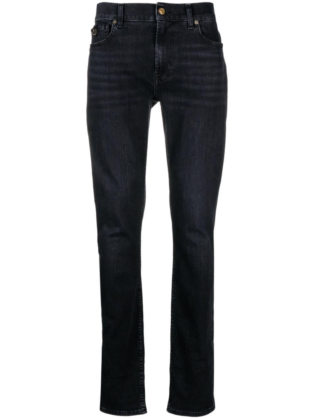 mid-rise skinny jeans