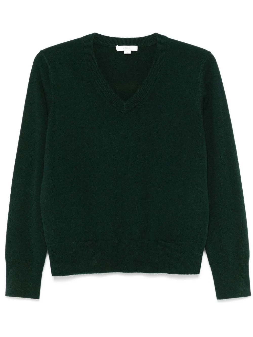 cashmere V-neck sweater