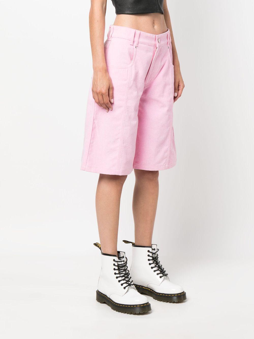 cotton knee-length shorts