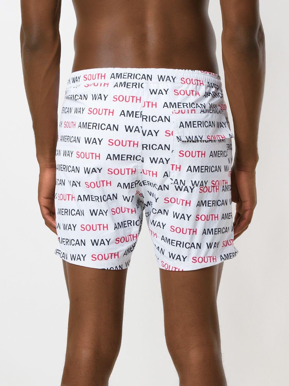 South American Way tactel swim shorts