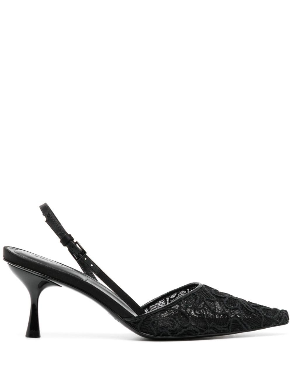 Dylan 70mm slingback pumps