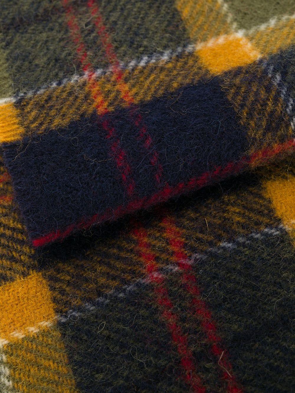 tartan lambswool scarf