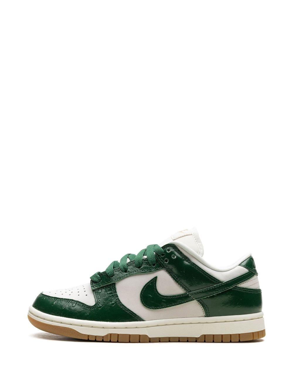 Dunk Low LX "Gorge Green Ostrich" sneakers