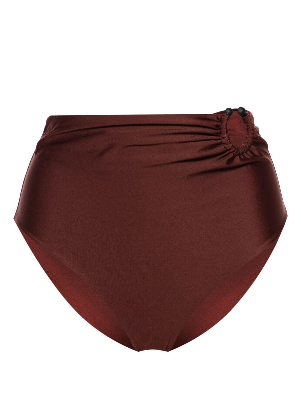 Taita high-waist bikini bottoms