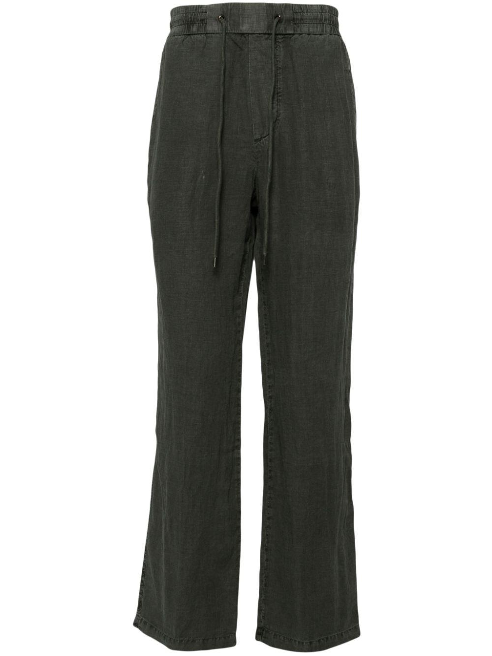 linen trousers