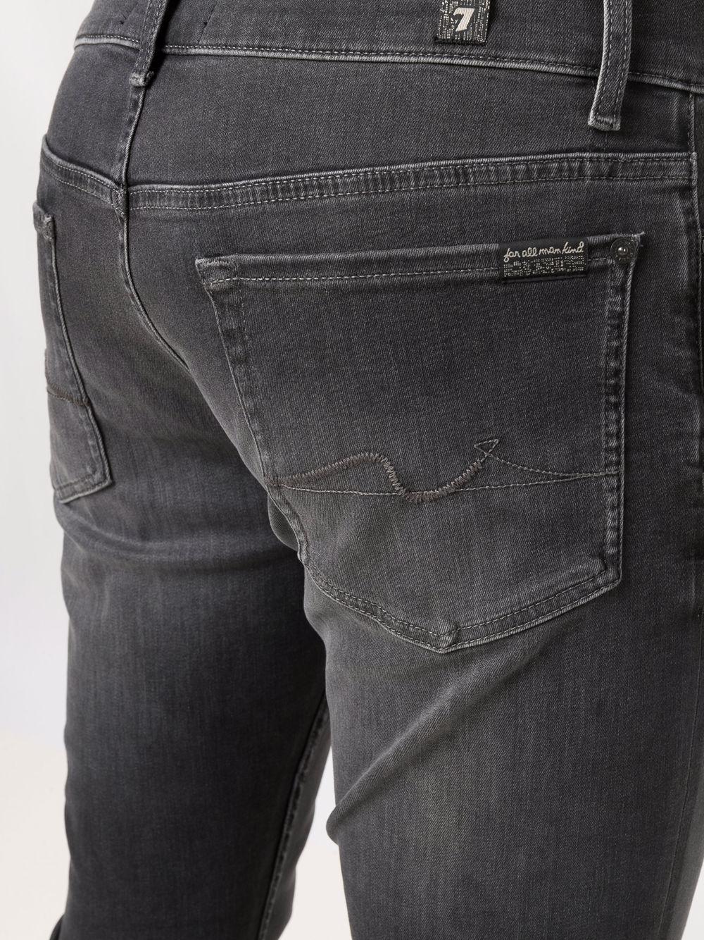 low-rise slim-fit jeans