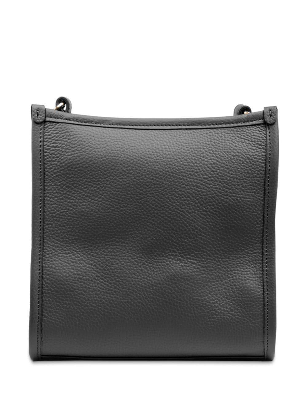 logo-embossed crossbody bag