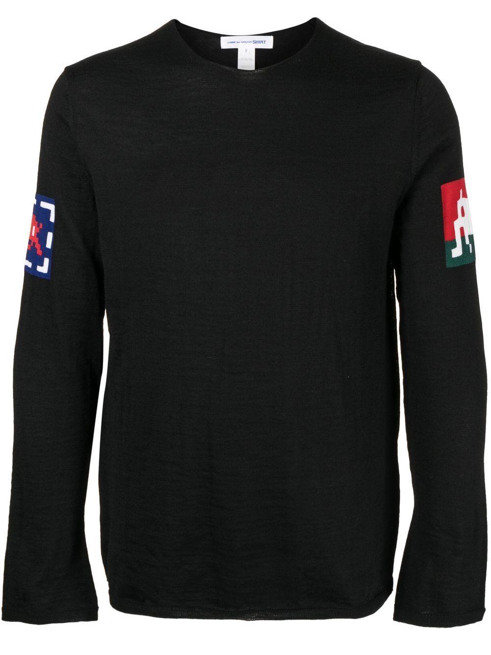 crew-neck pullover jumper