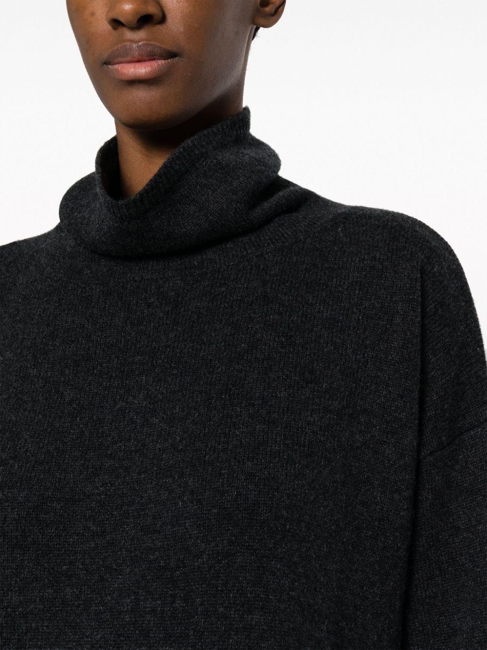 roll-neck cashmere jumper