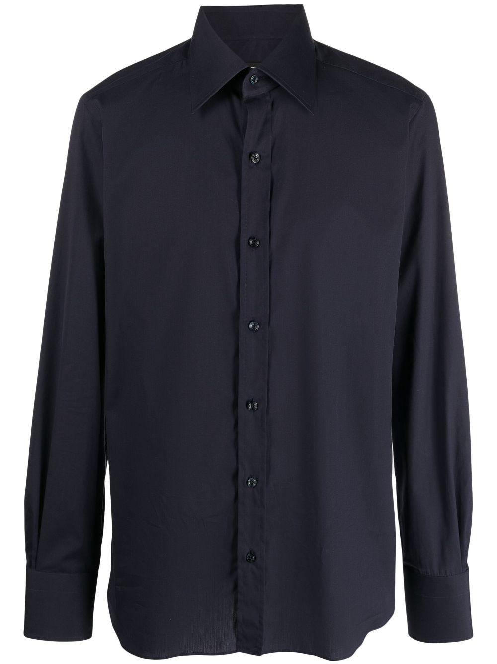 long-sleeve cotton shirt 