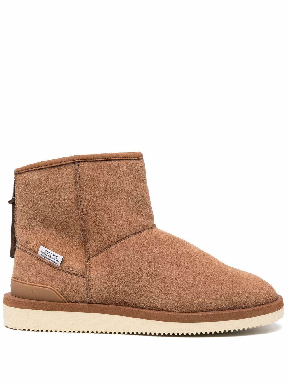 shearling ankle boots 