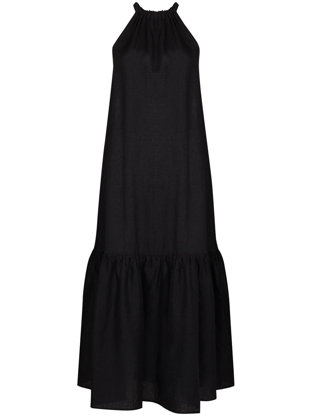 Ibiza halterneck midi dress