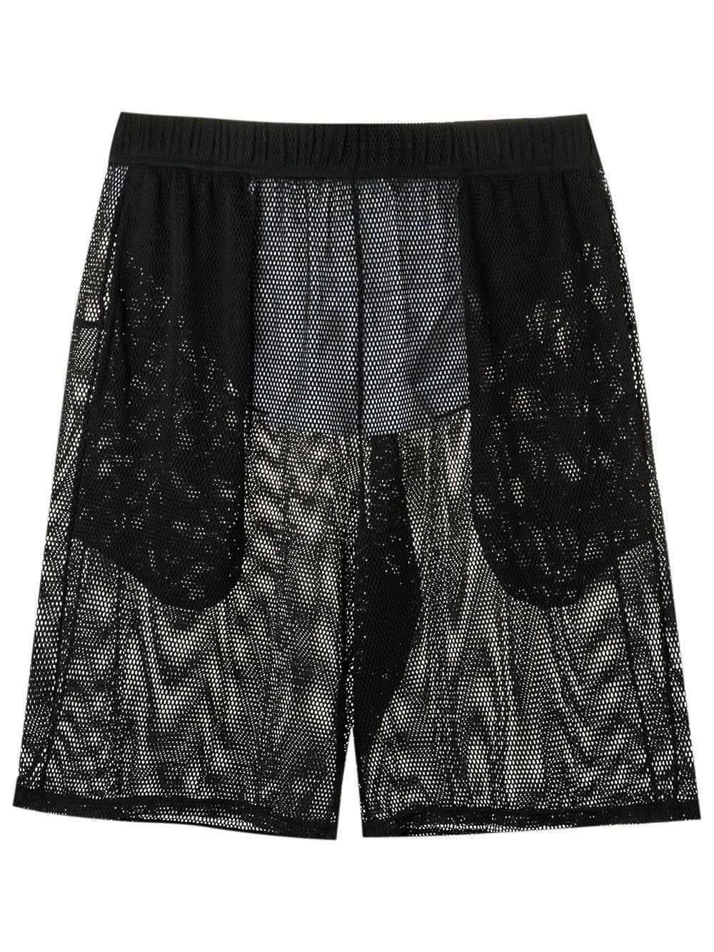 mesh swim shorts