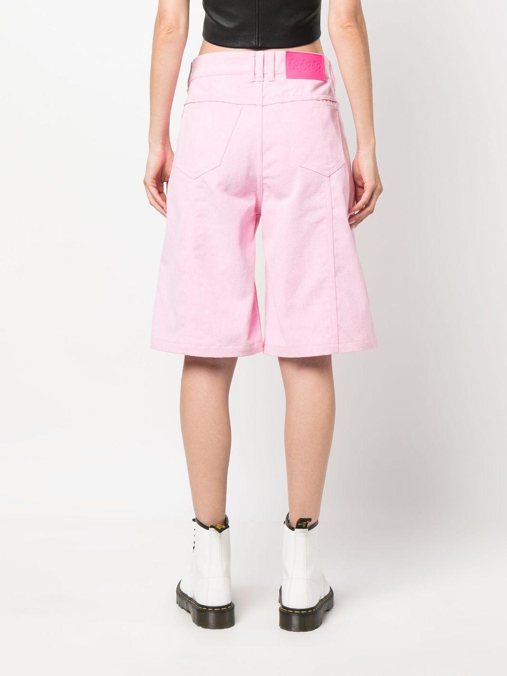 cotton knee-length shorts