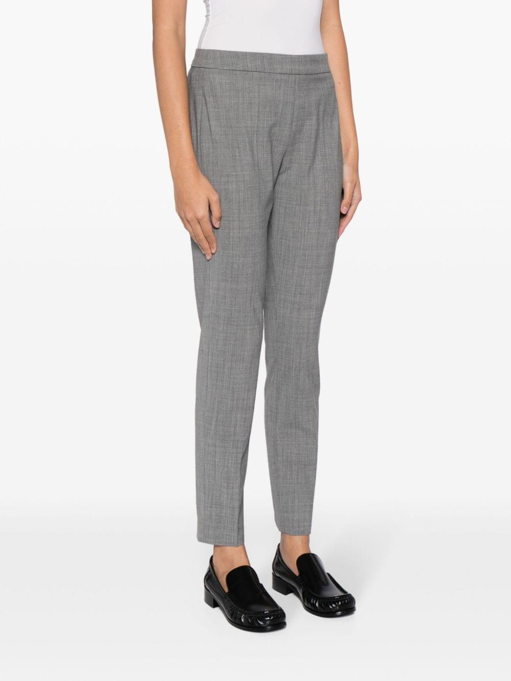 wool-blend tailored trousers