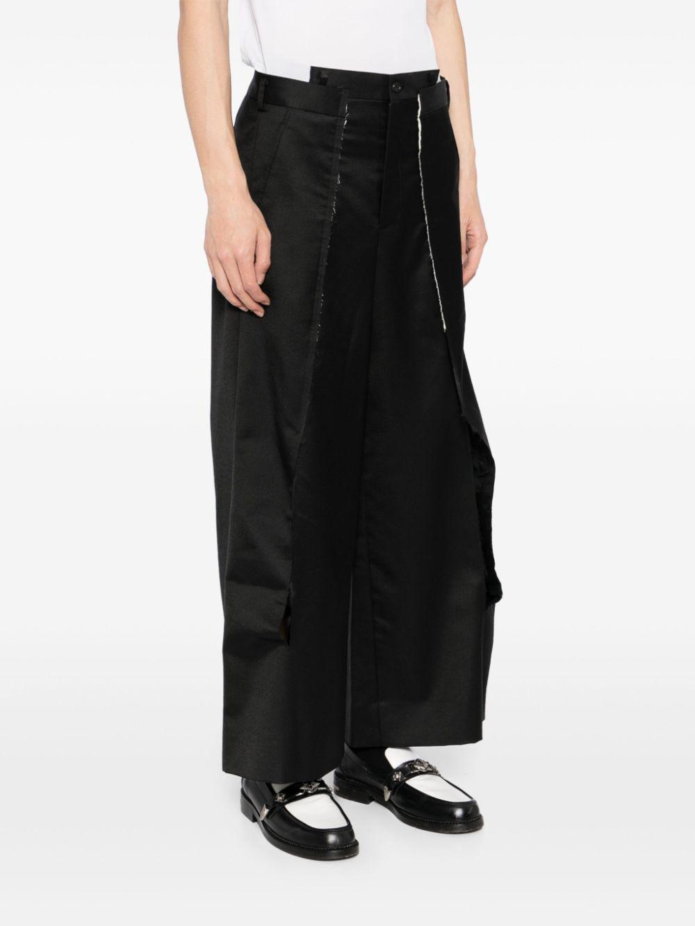 straight-leg trousers