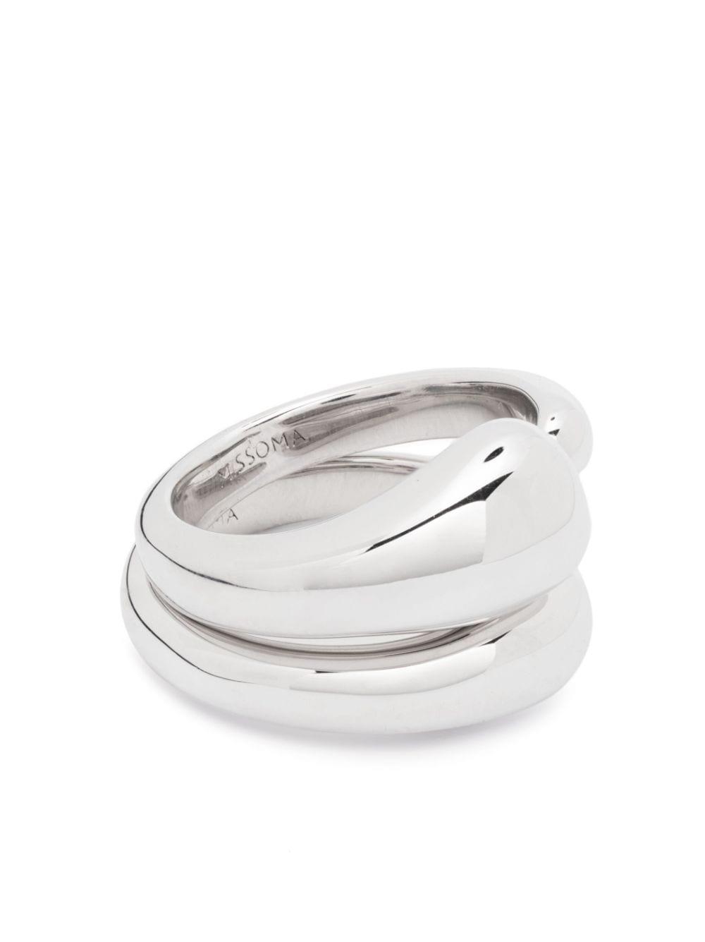 Organic polished-finish stacking rings