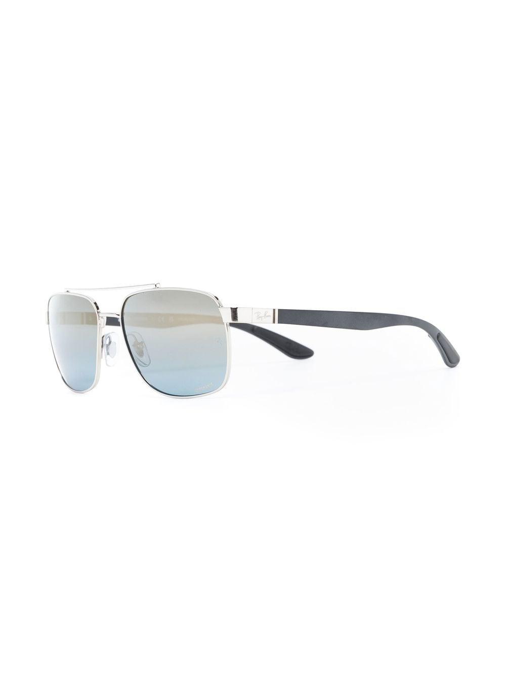 square-frame tinted sunglasses 