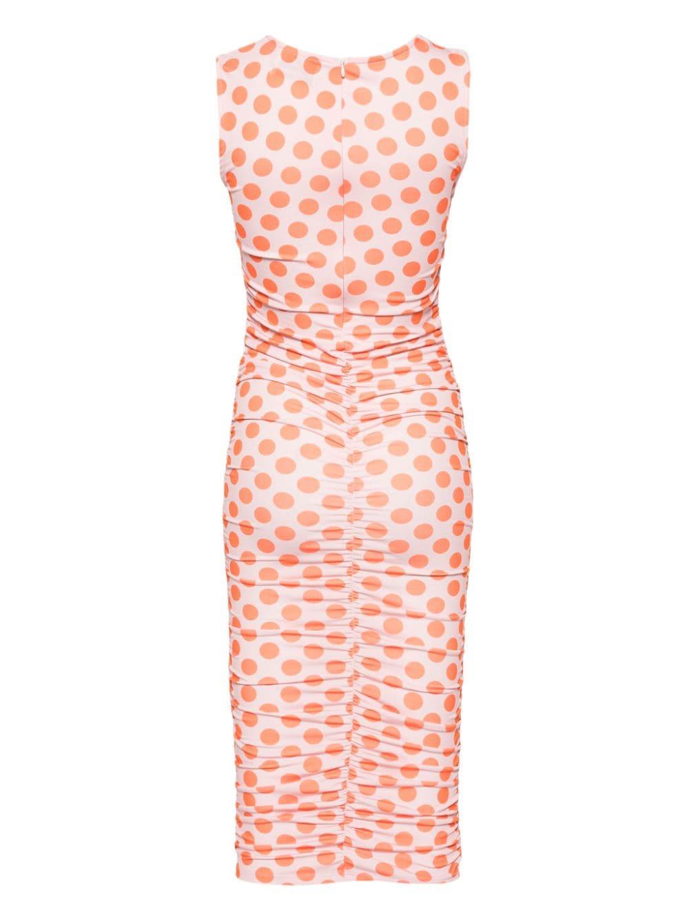 Filati polka-dot-print dress