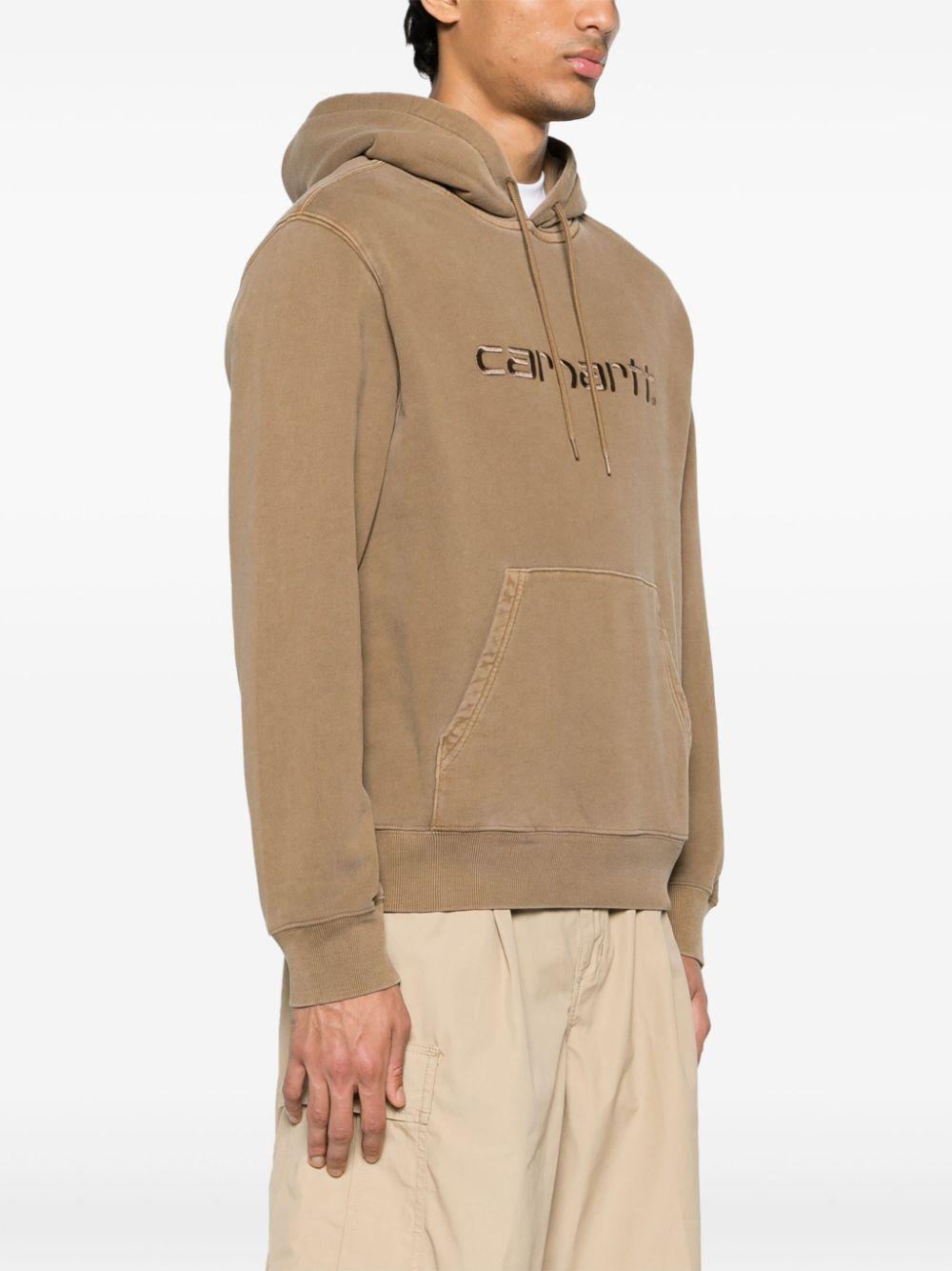 Duster cotton hoodie