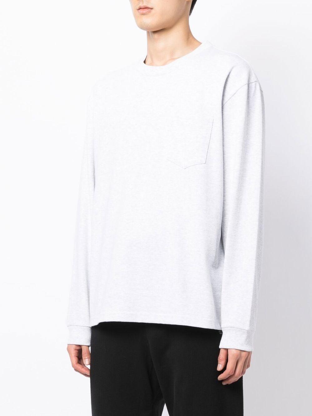 crew neck long-sleeved T-shirt