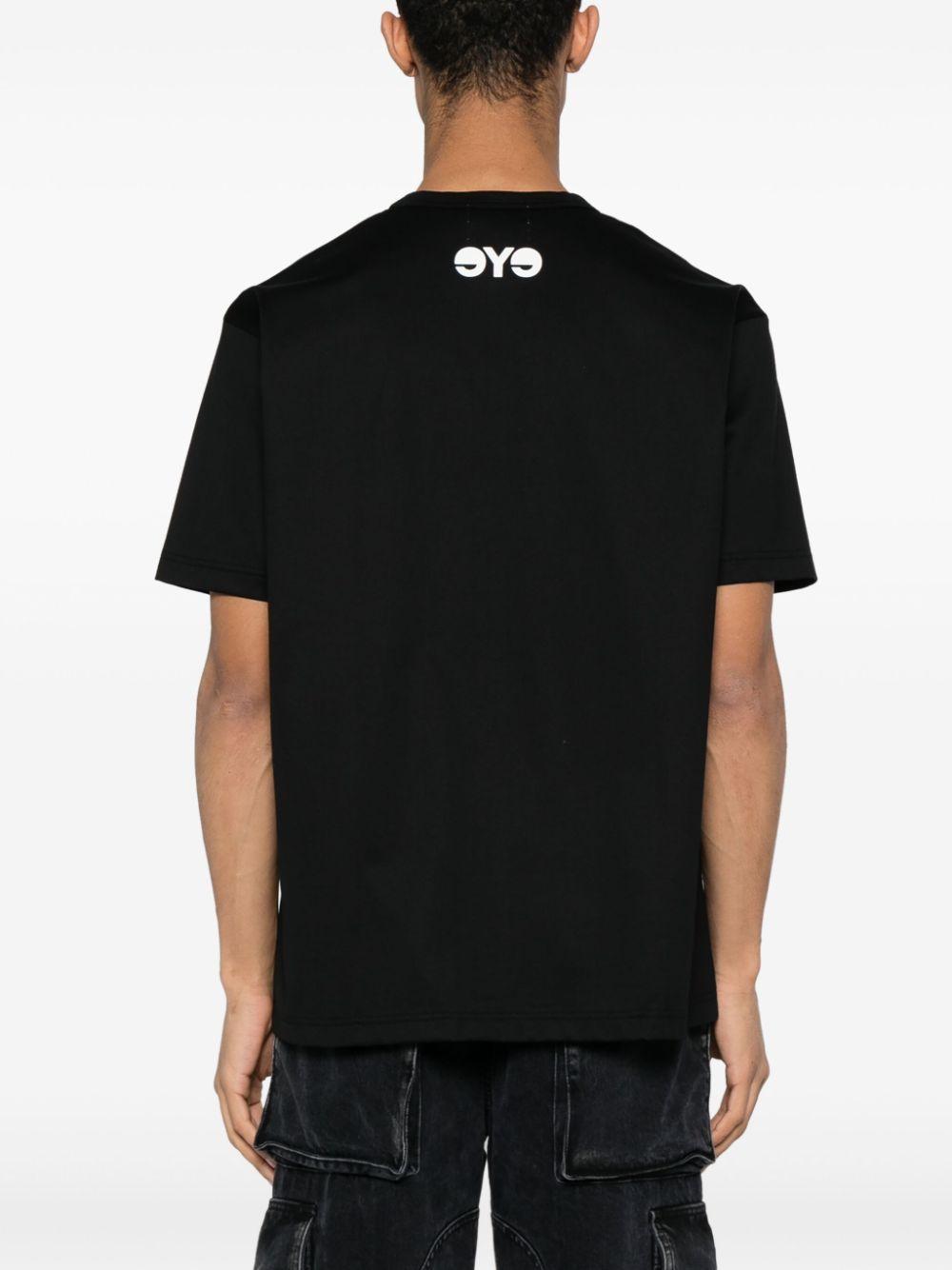 x Carhartt black logo-print cotton T-shirt