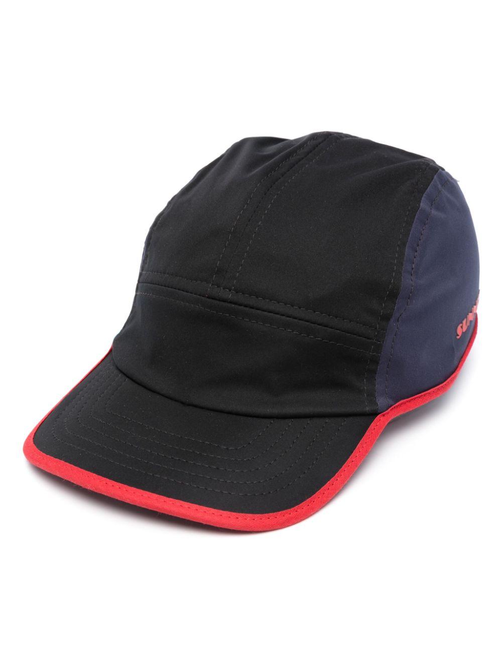 logo-embossed baseball cap