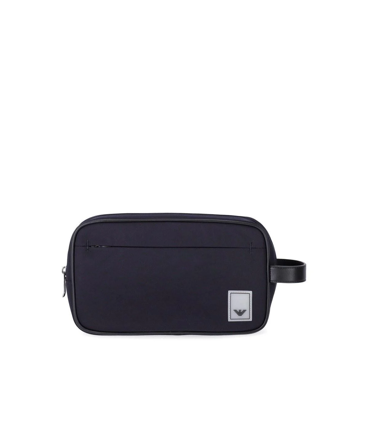 emporio armani travel essential navy blue toiletry bag