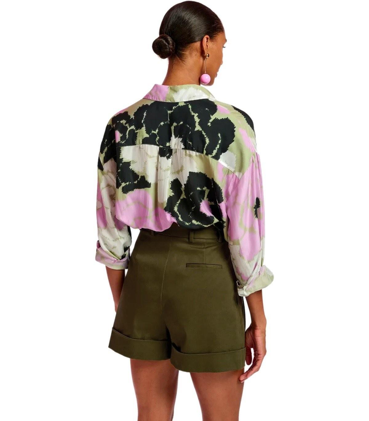 Essentiel Antwerp  Faint Military Green Shorts