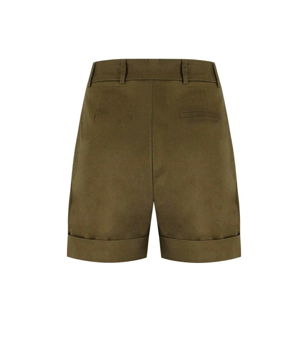 Essentiel Antwerp  Faint Military Green Shorts