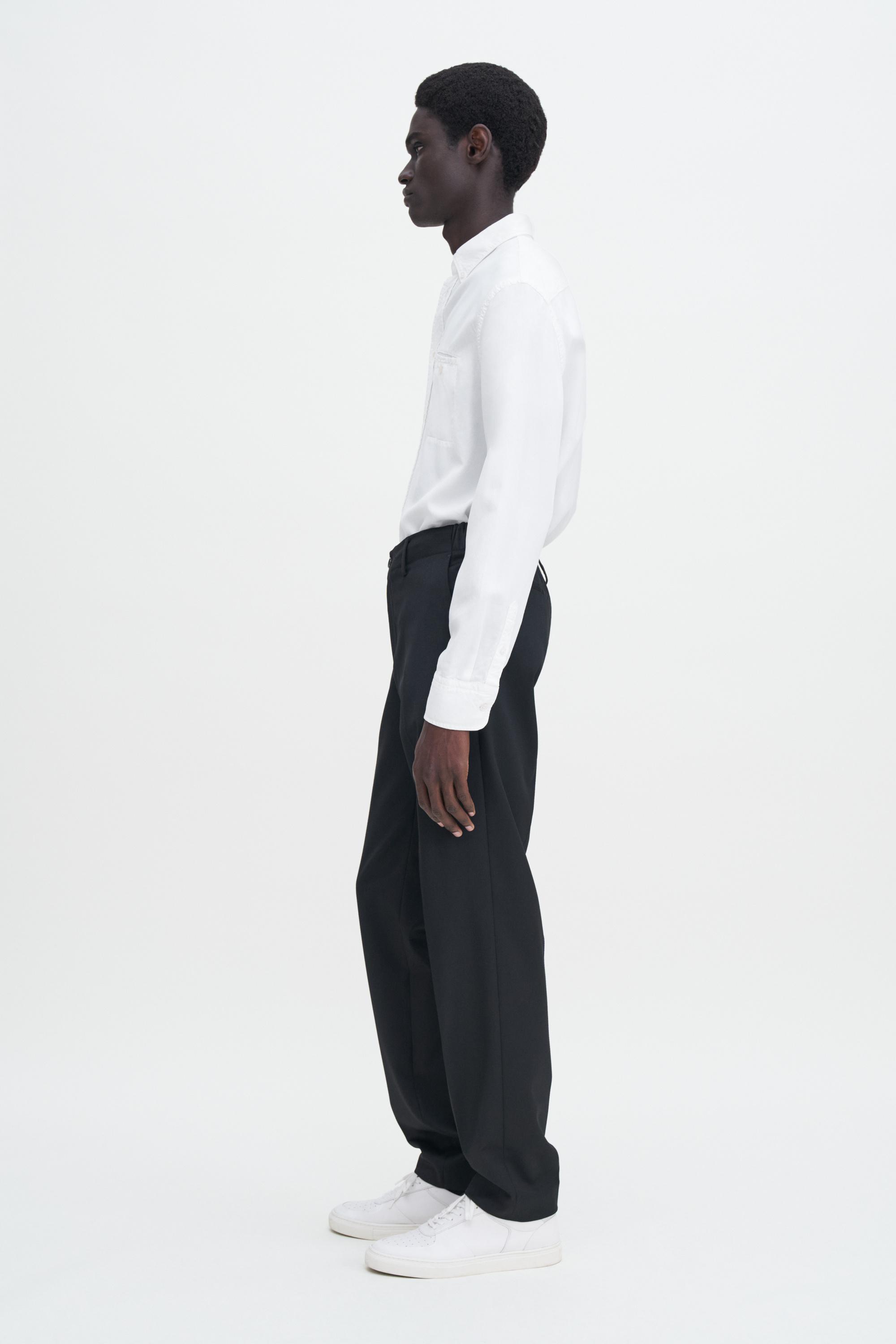 Elastic Waist Tailored Trousers