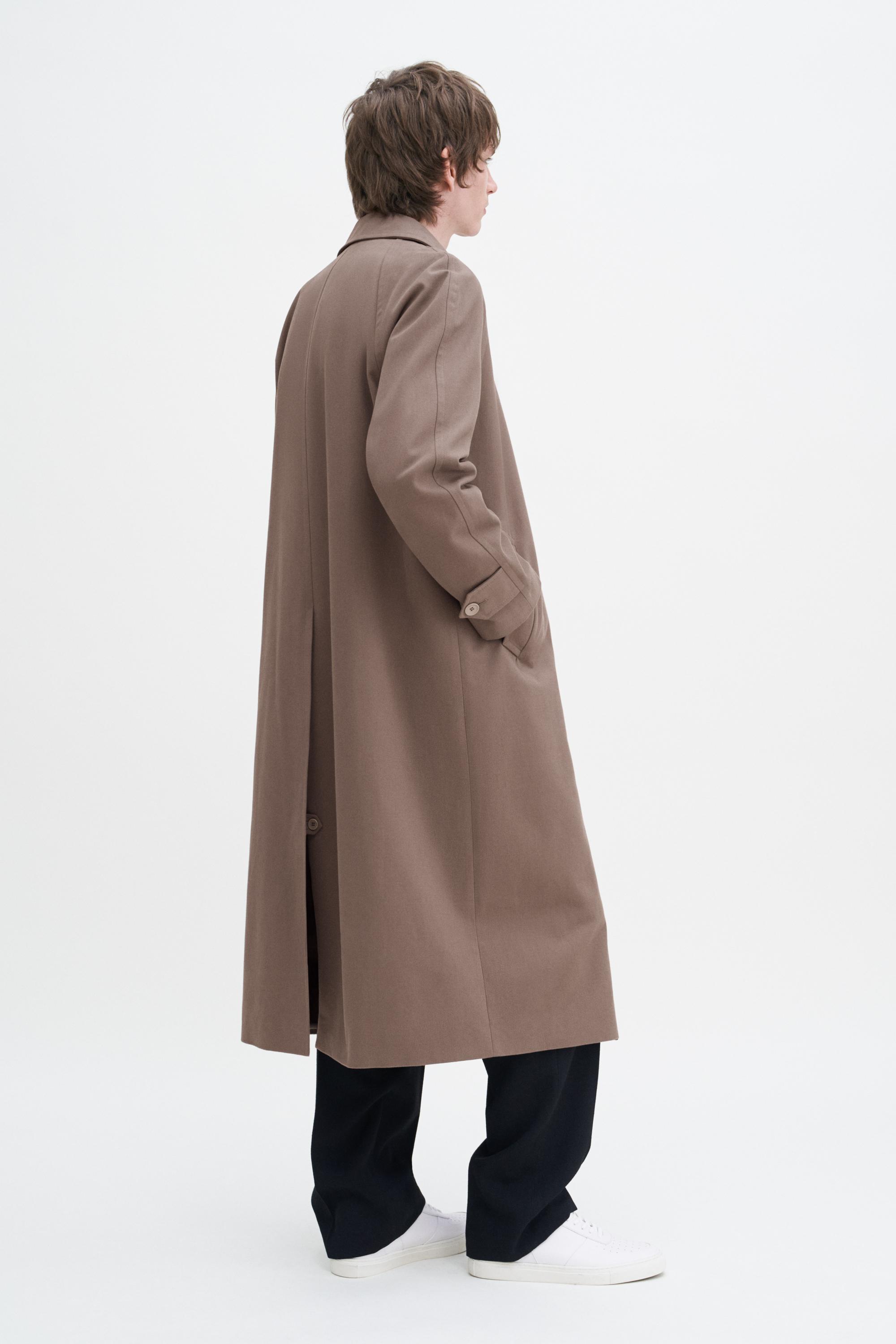 Cotton Gabardine Car Coat