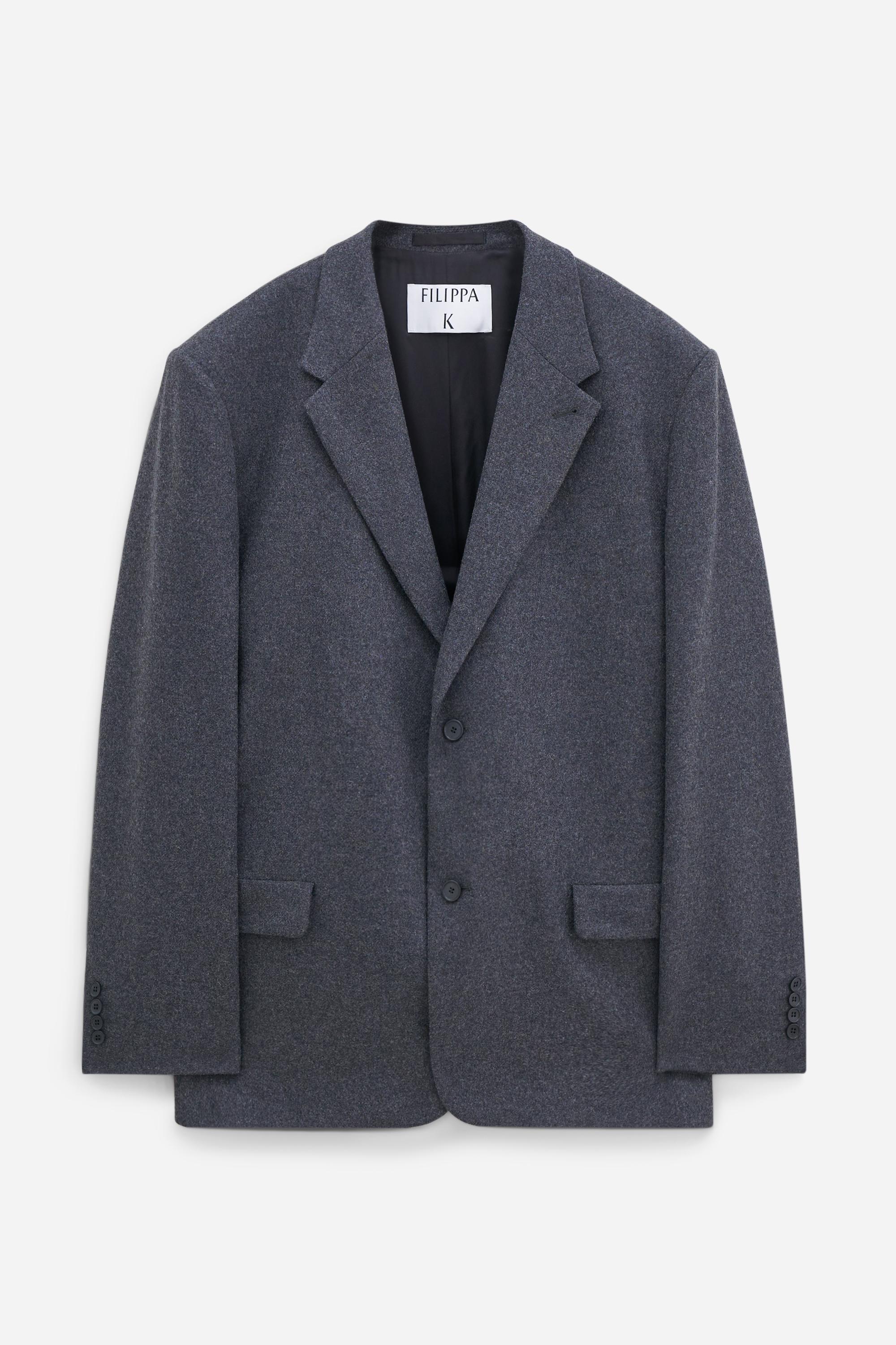 Brushed Wool Blazer