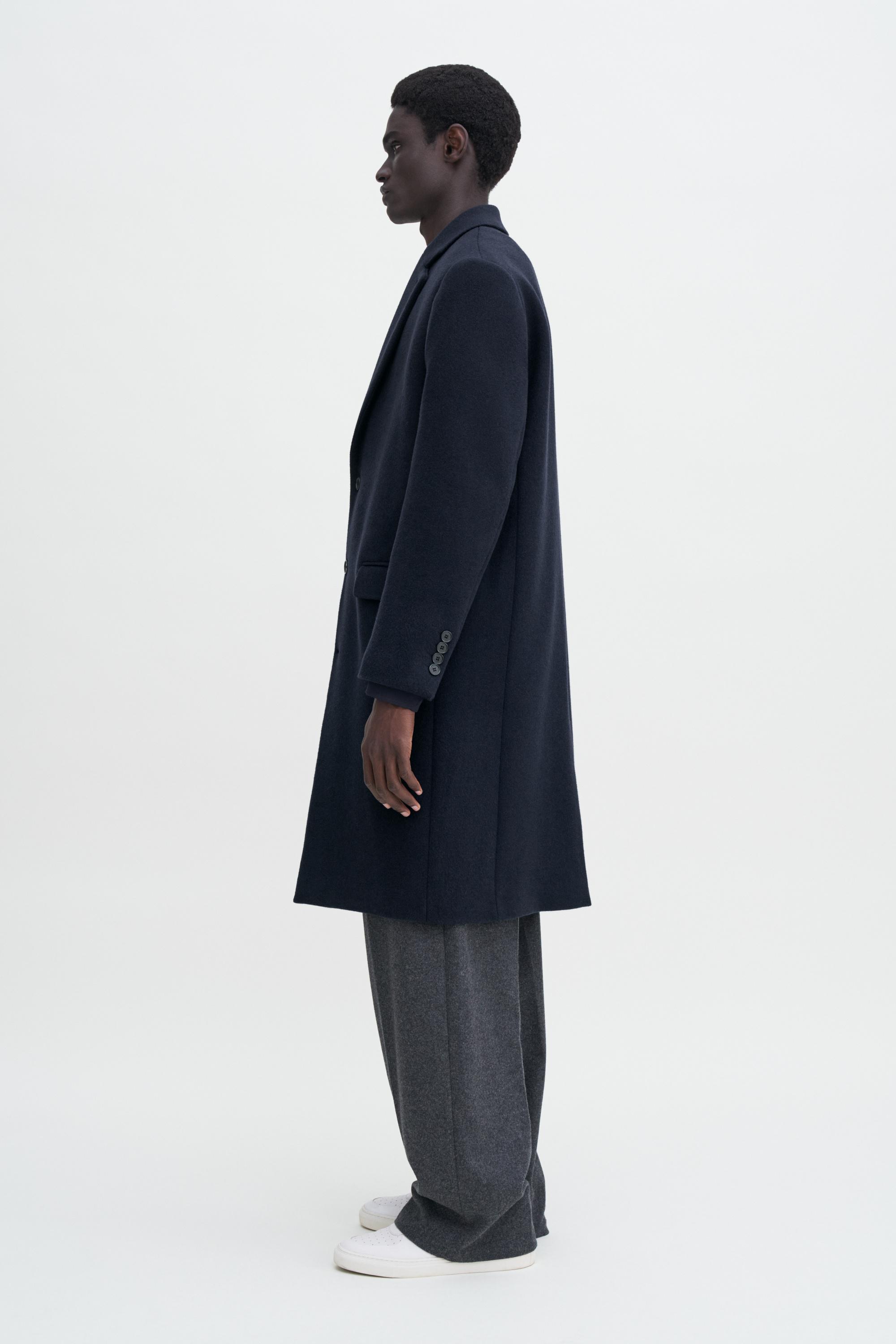 Relaxed Wool Coat