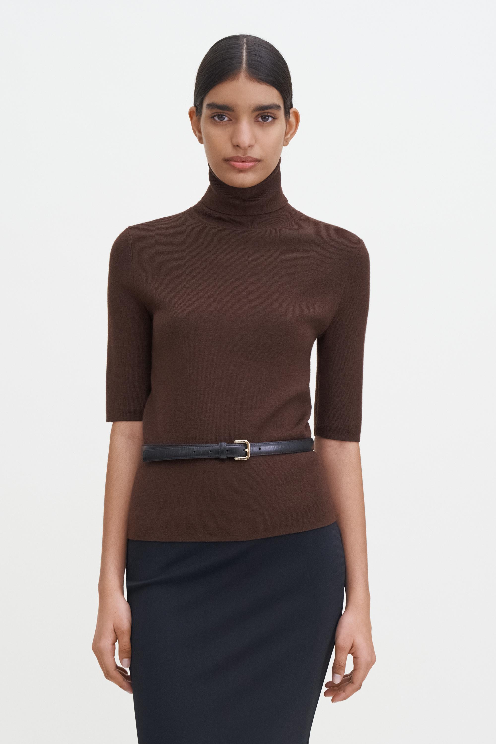 Merino Elbow Sleeve Top