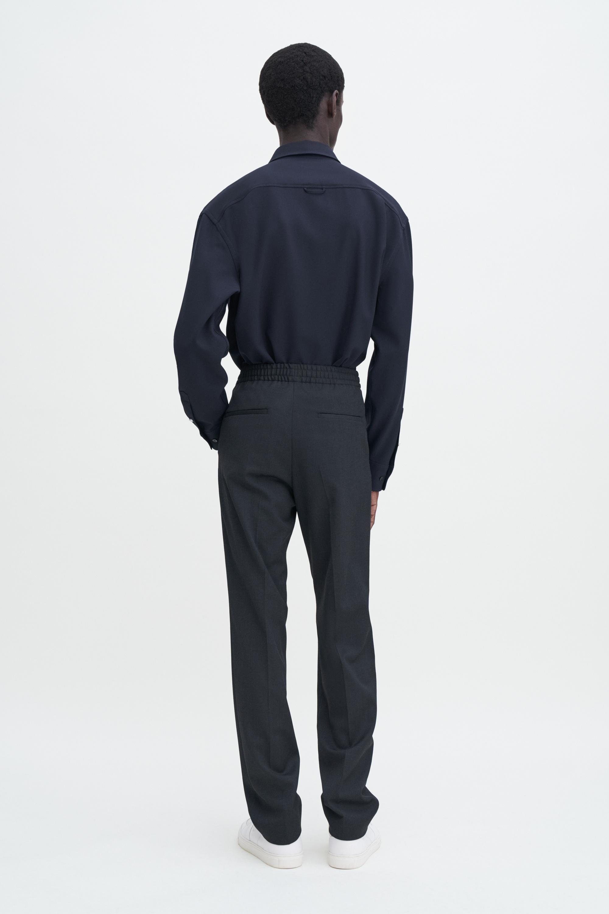 Relaxed Wool Trousers