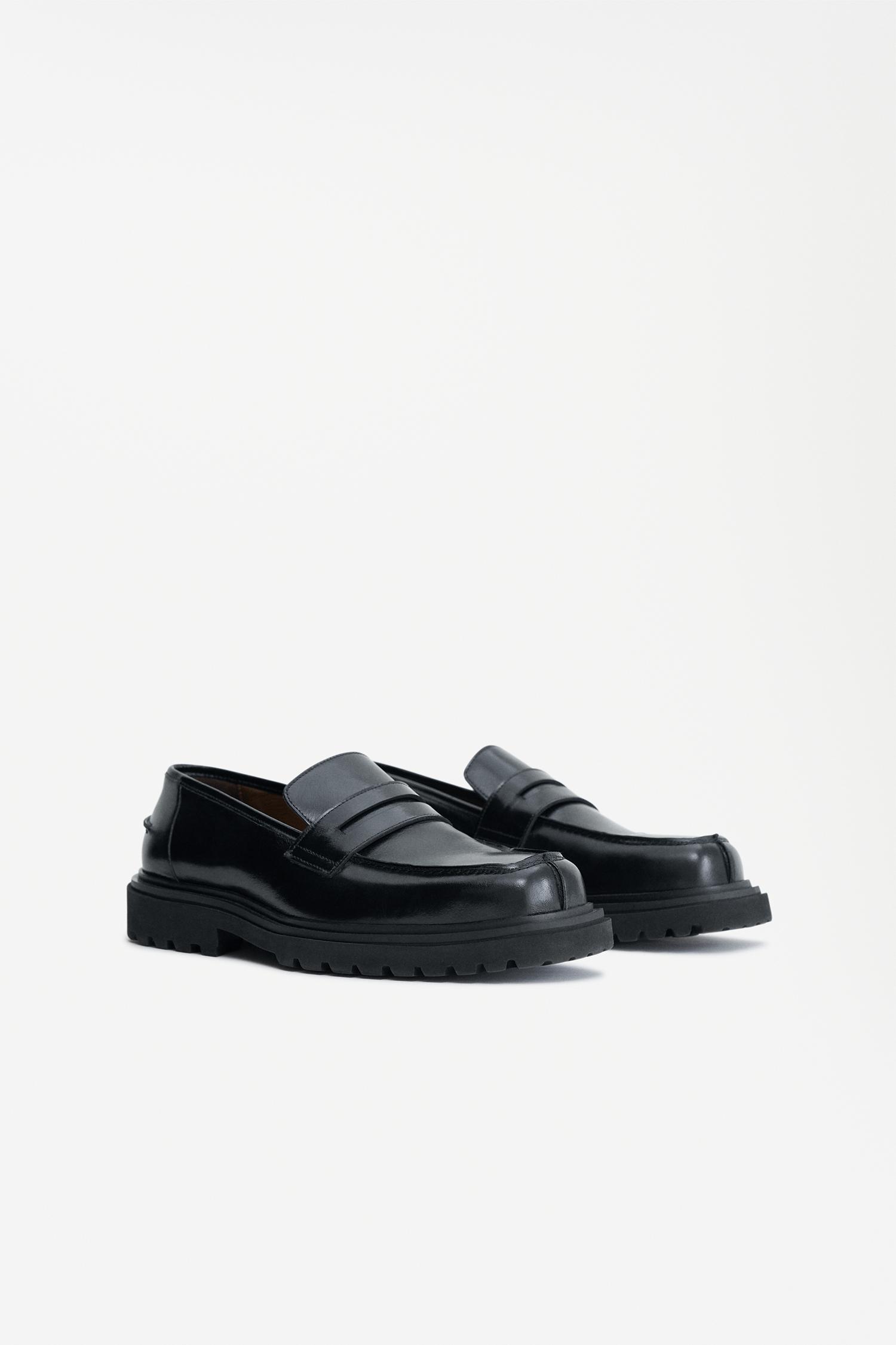 Penny Leather Loafers