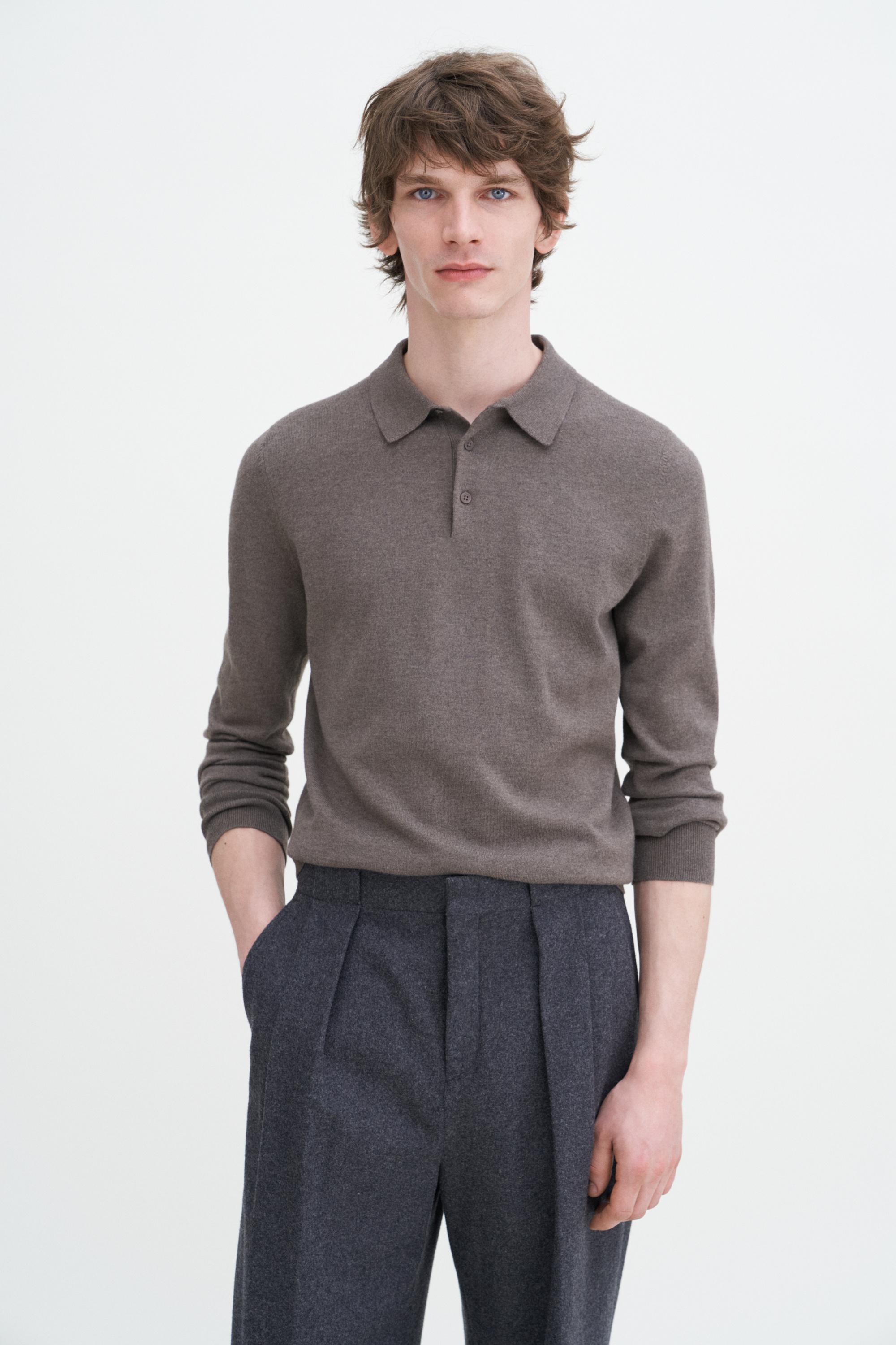 Knitted Polo Shirt