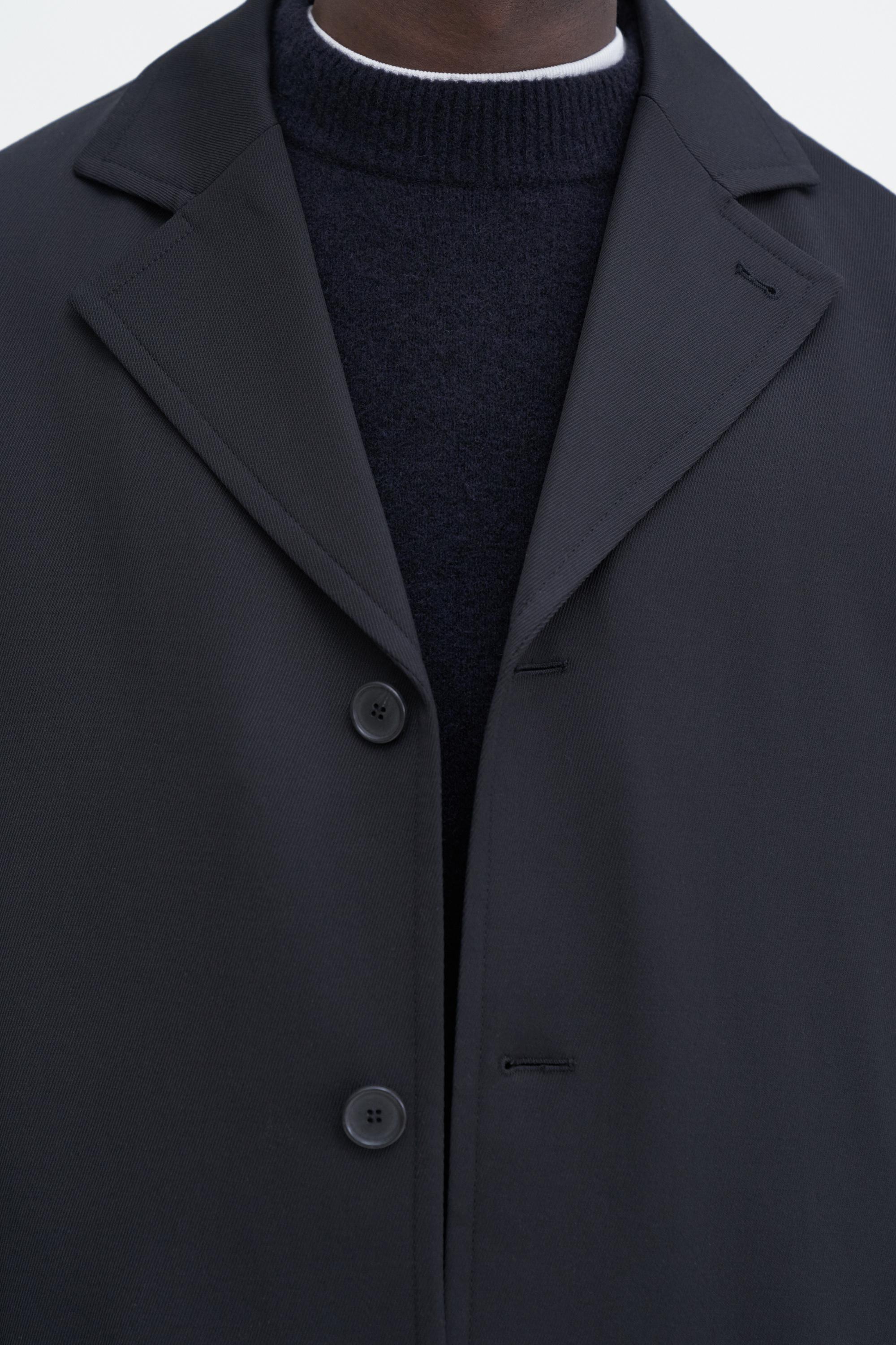 Lightweight Twill Overcoat