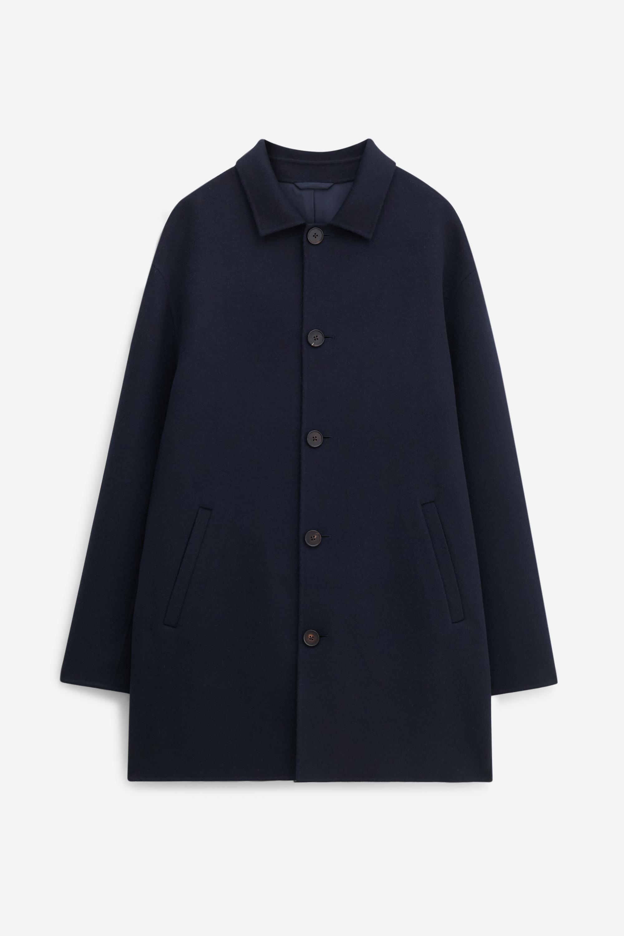 Doublé Wool Overcoat