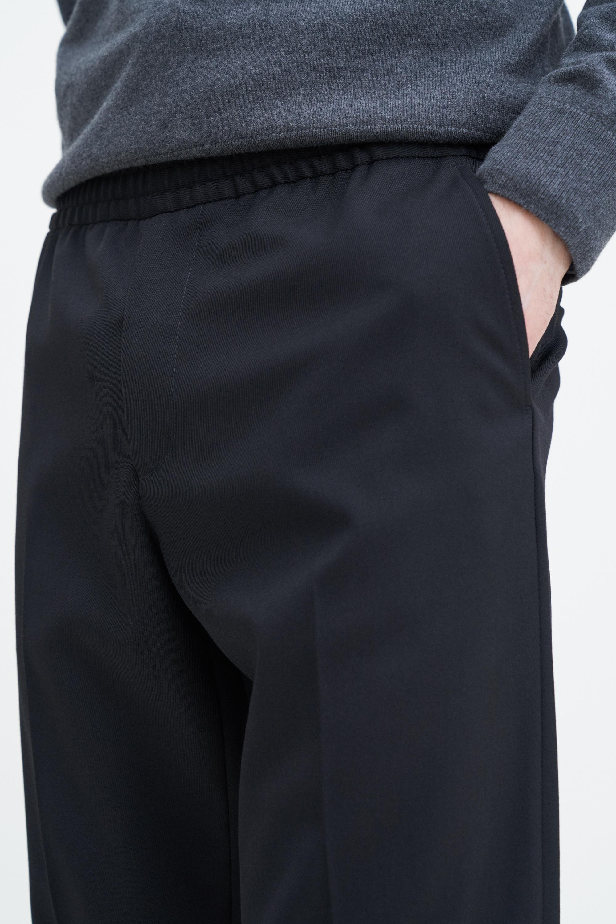 Relaxed Wool Trousers