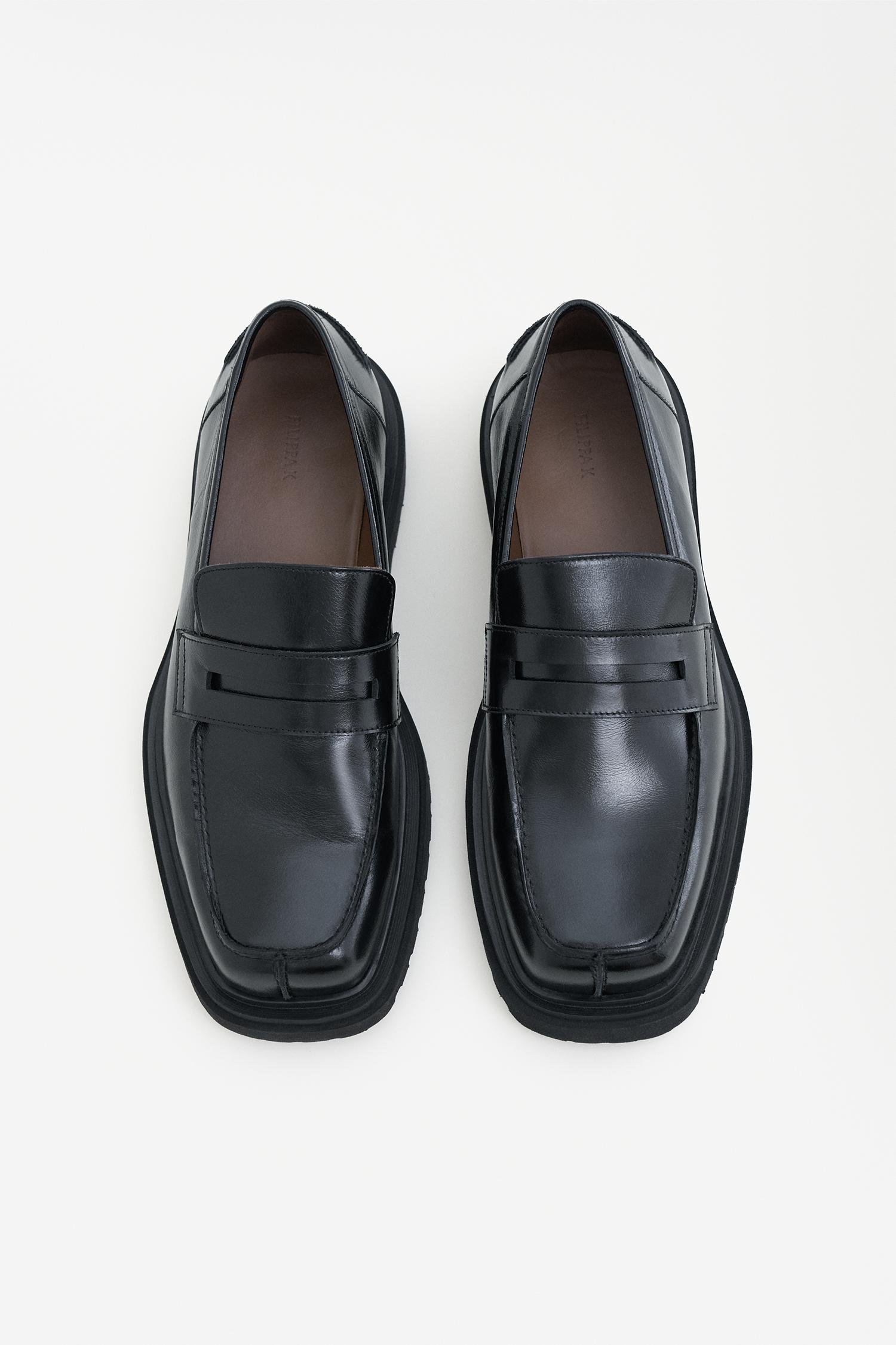 Penny Leather Loafers